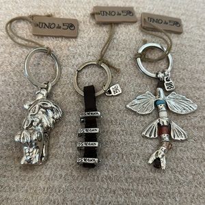 Set of 3 NWT Key Chains